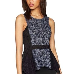 BCBG “Seren” Lace Top